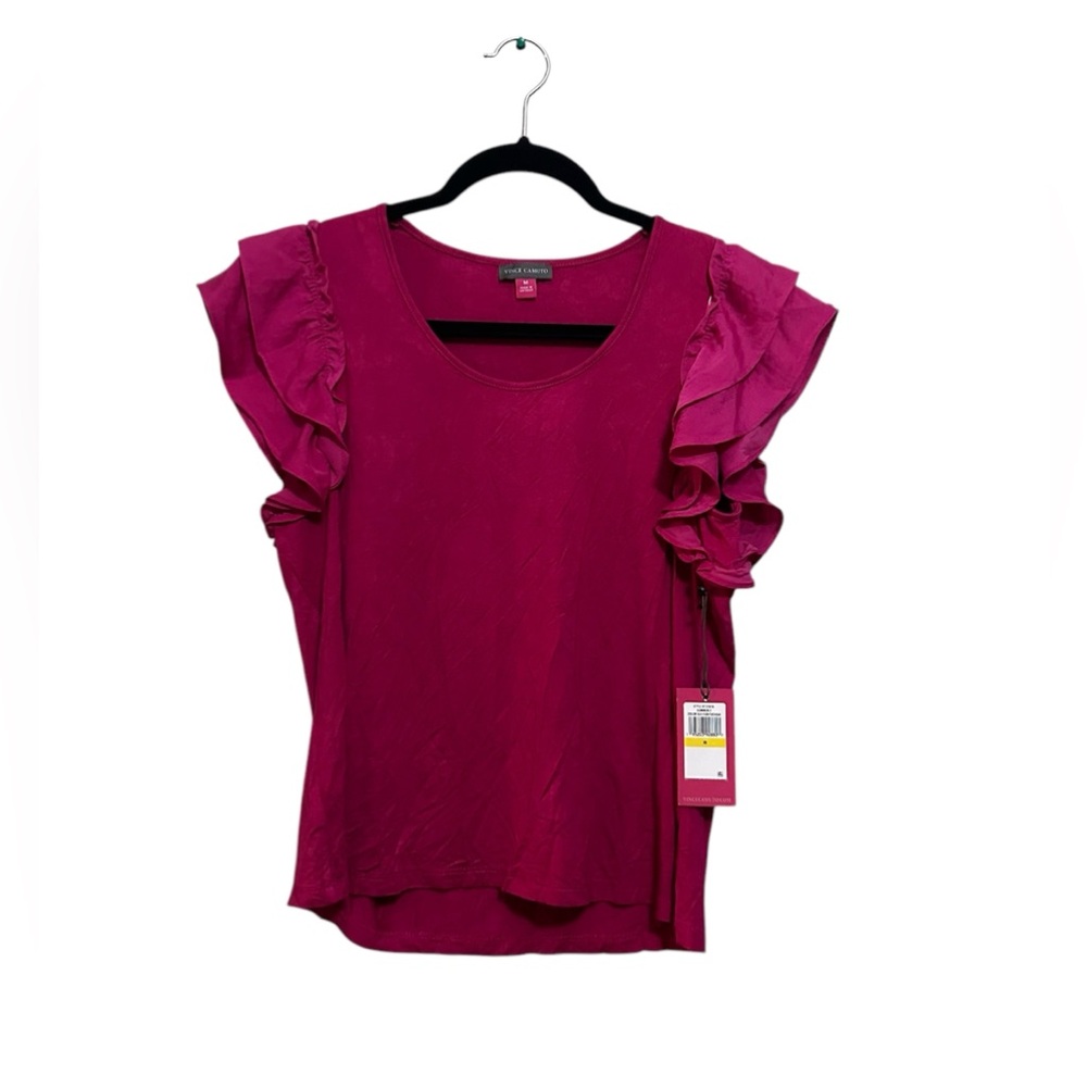 NWT | Vince Camuto Fuchsia Pink Color Top | Size M